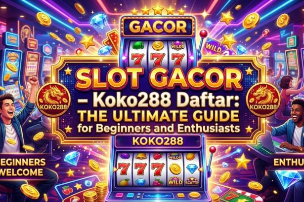 Slot Gacor – Koko288 Daftar: The Ultimate Guide for Beginners and Enthusiasts