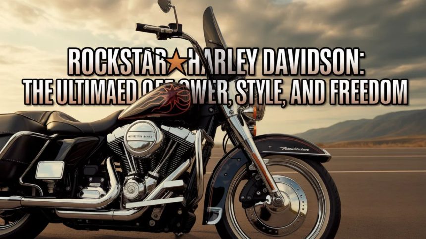 Rockstar Harley Davidson: The Ultimate Blend of Power, Style, and Freedom