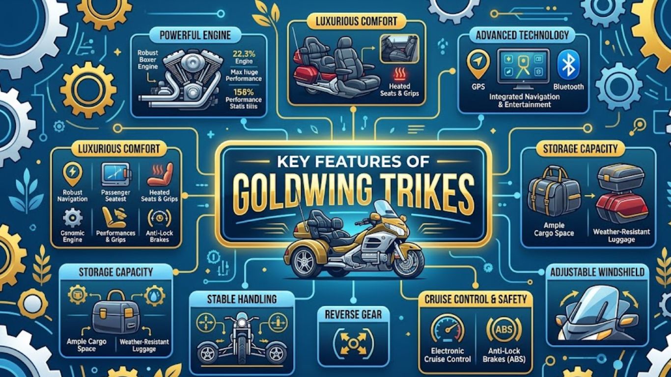goldwing motor trikes for sale
