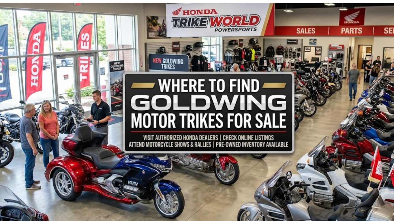 goldwing motor trikes for sale