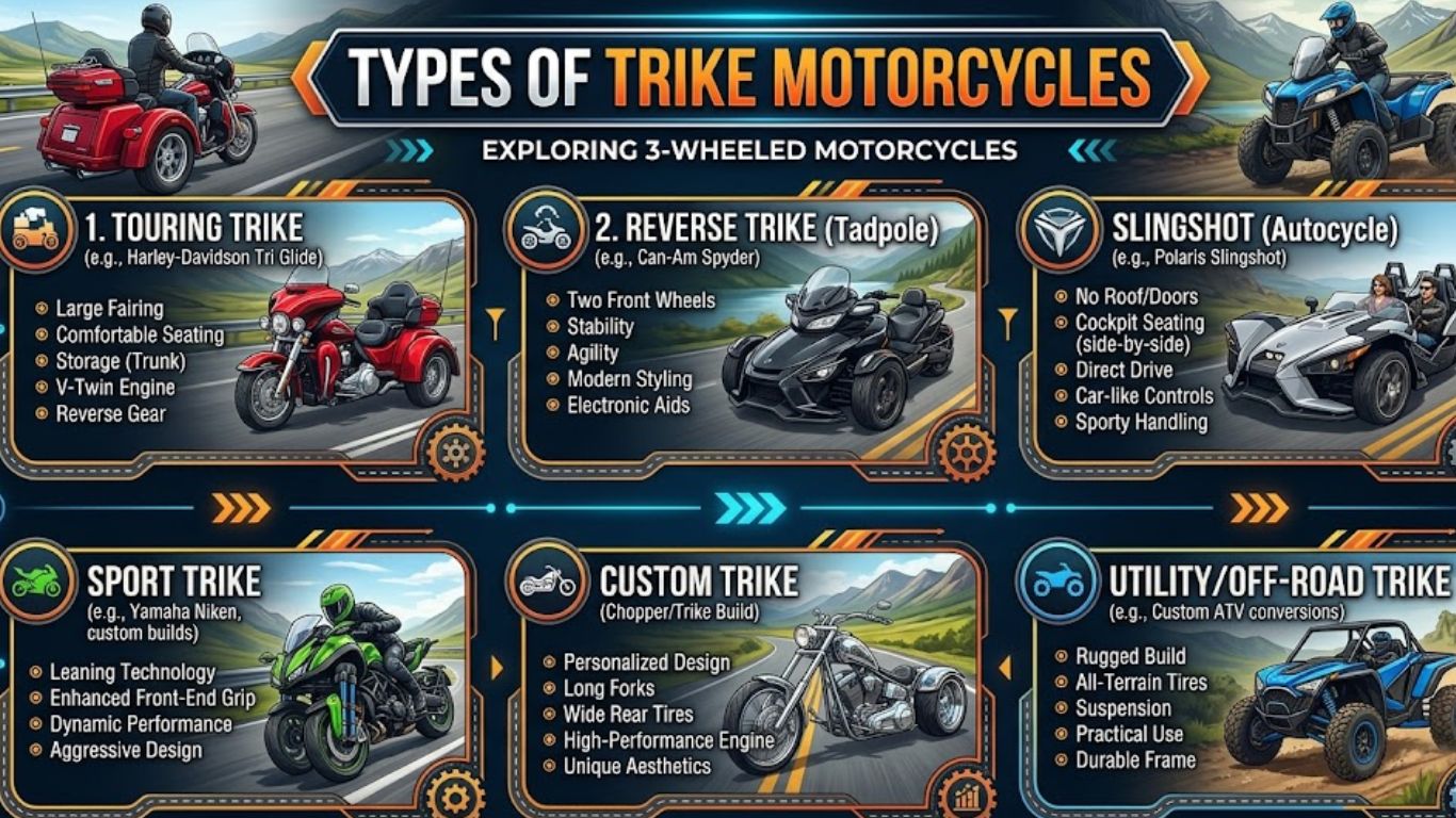 trike motorcycle for sale