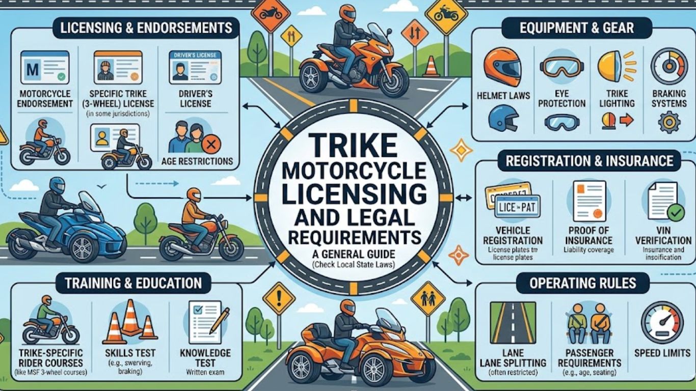 trike motorcycle for sale