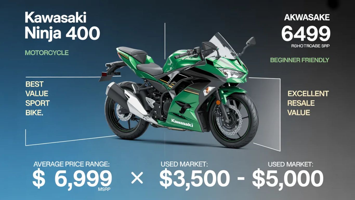 used kawasaki ninja 400 for sale