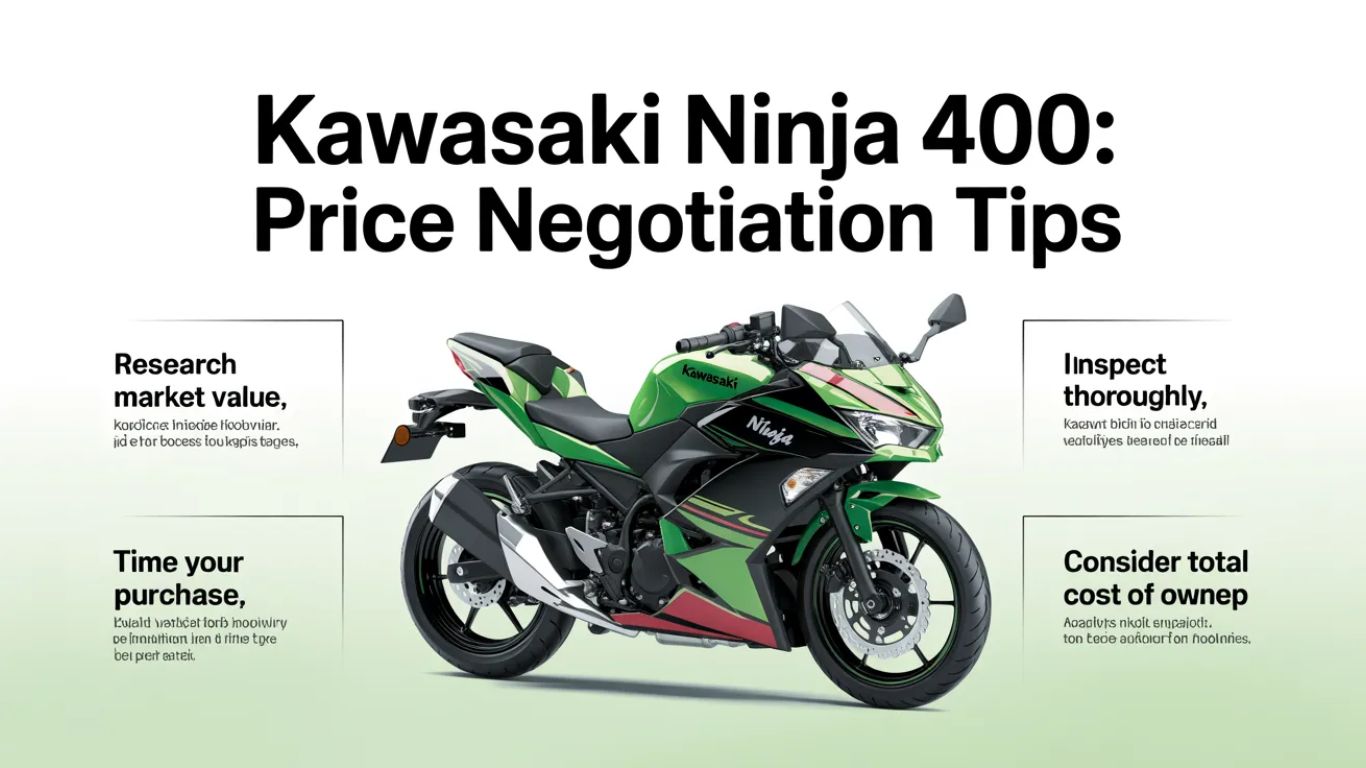 used kawasaki ninja 400 for sale